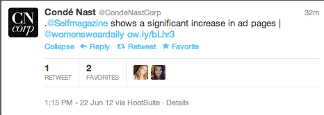 @CondeNastCorp Knows the difference between @replies and mentions