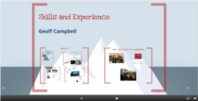Geoff Campbell Skills and Experience